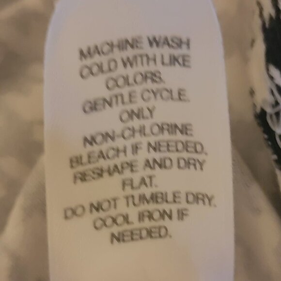 J.Jill Wearever Houndstooth Jersey Knit Midi dress - sz L - Picture 6 of 6